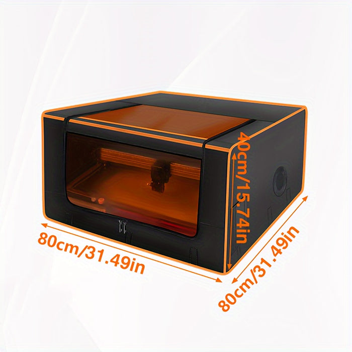 Two trees laser engraving machine protective cover, suitable for TTS series, protective cover orange