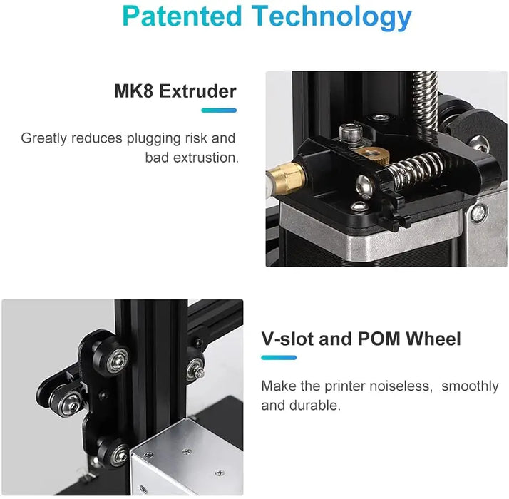 CREALITY Ender 3/Ender 3 V2 3D Printer High Precision Desktop Resume Printing Professional Large Size DIY FDM 3D Printer