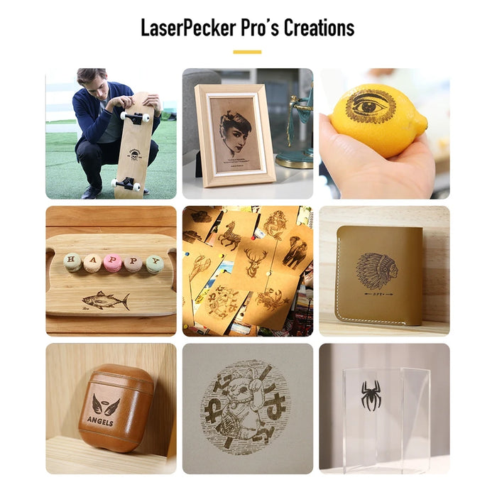 Mini Laser engraver Pro Professional Laser Engraver DIY 3D Printer Portable Laser Engraving Machine Desktop Etcher Cutter