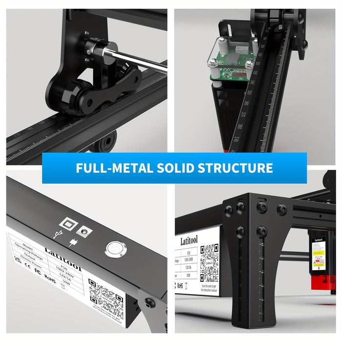 Woodworking Hardware Plastic.ceramic.bamboo Leather.lacquer.metal.PUCboard.alumina Carving.machine.DIY Mini Dual Purpose Laser Carving Machine Marking Machine Lettering Machine Cutting Machine