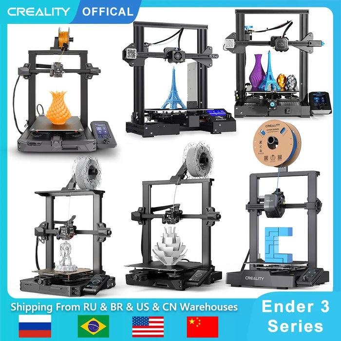 CREALITY Official Ender 3 V3 SE Ender 3 V3 KE Ender 3 NEO Ender 3 V2 NEO Ender 3 S1 Pro FDM 3D Printer with Resume Printing